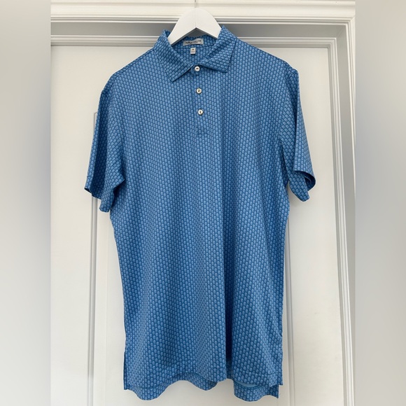 Men’s Peter Millar Summer Comfort Polo- Medium - Picture 1 of 5